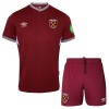 West Ham United Barn Hjemmedrakt 2025-26 Kortermet West Ham United Barn Hjemmedrakt 2025-26 Kortermet